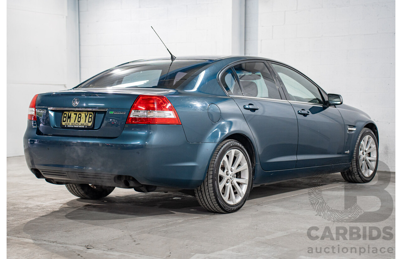 8/2011 Holden Berlina International VE II 4d Sedan Karma Blue V6 3.0L