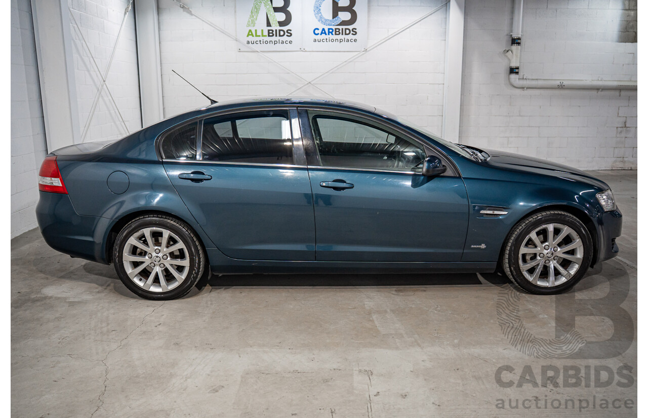 8/2011 Holden Berlina International VE II 4d Sedan Karma Blue V6 3.0L