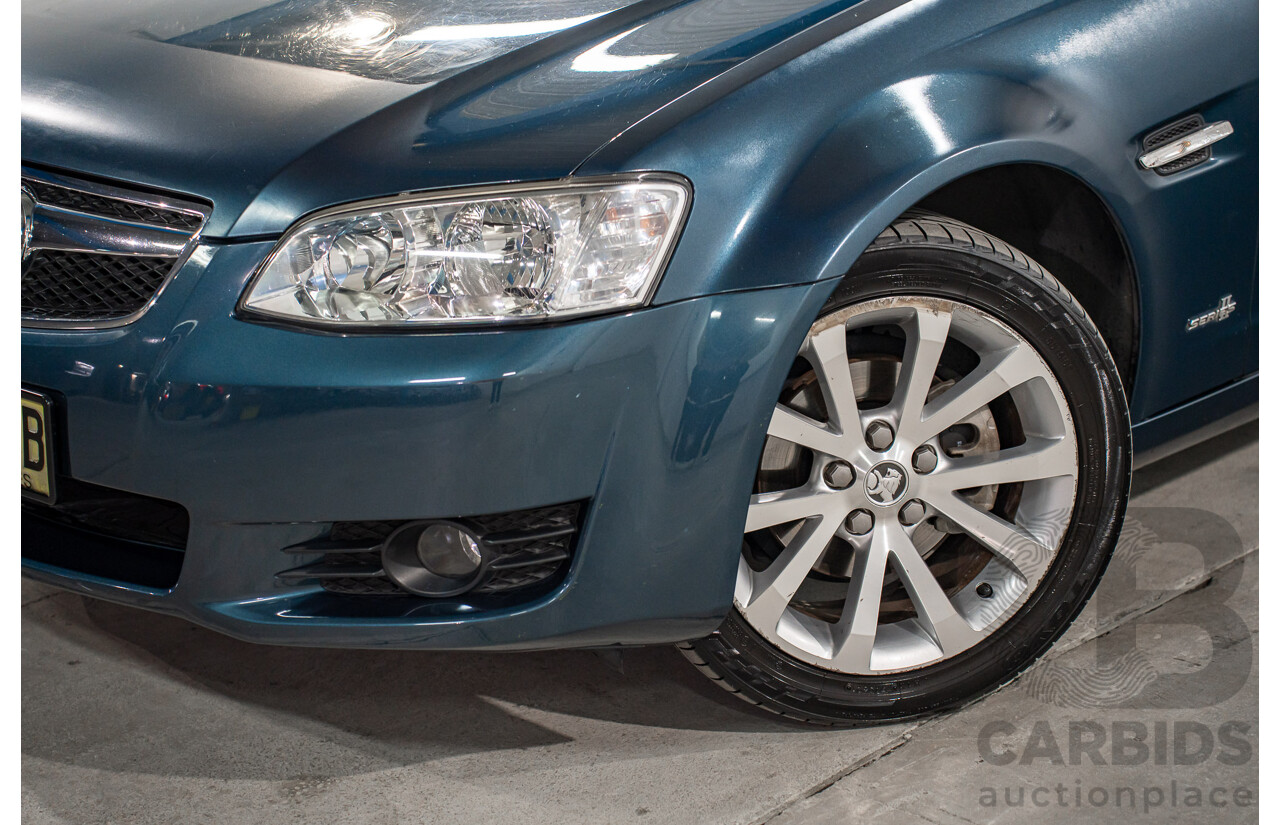 8/2011 Holden Berlina International VE II 4d Sedan Karma Blue V6 3.0L