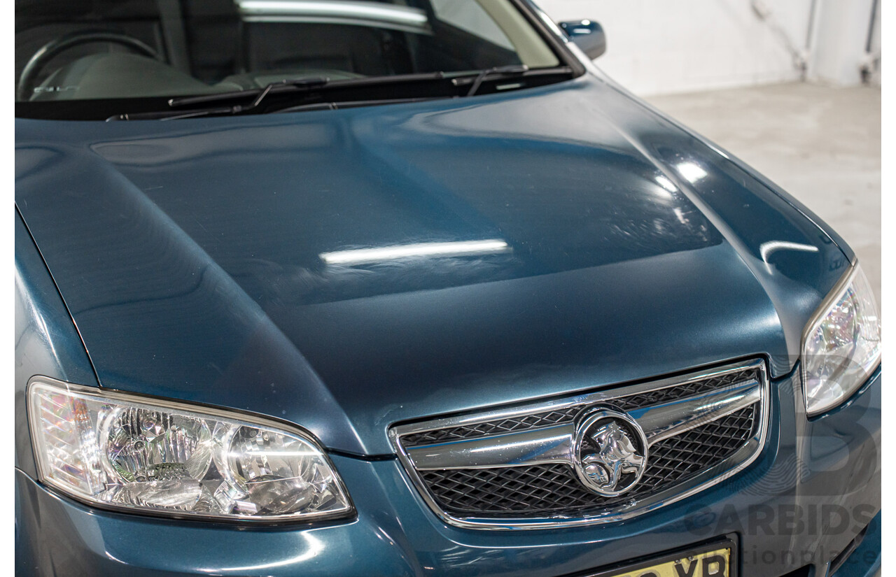 8/2011 Holden Berlina International VE II 4d Sedan Karma Blue V6 3.0L
