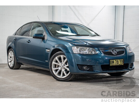 8/2011 Holden Berlina International VE II 4d Sedan Karma Blue V6 3.0L
