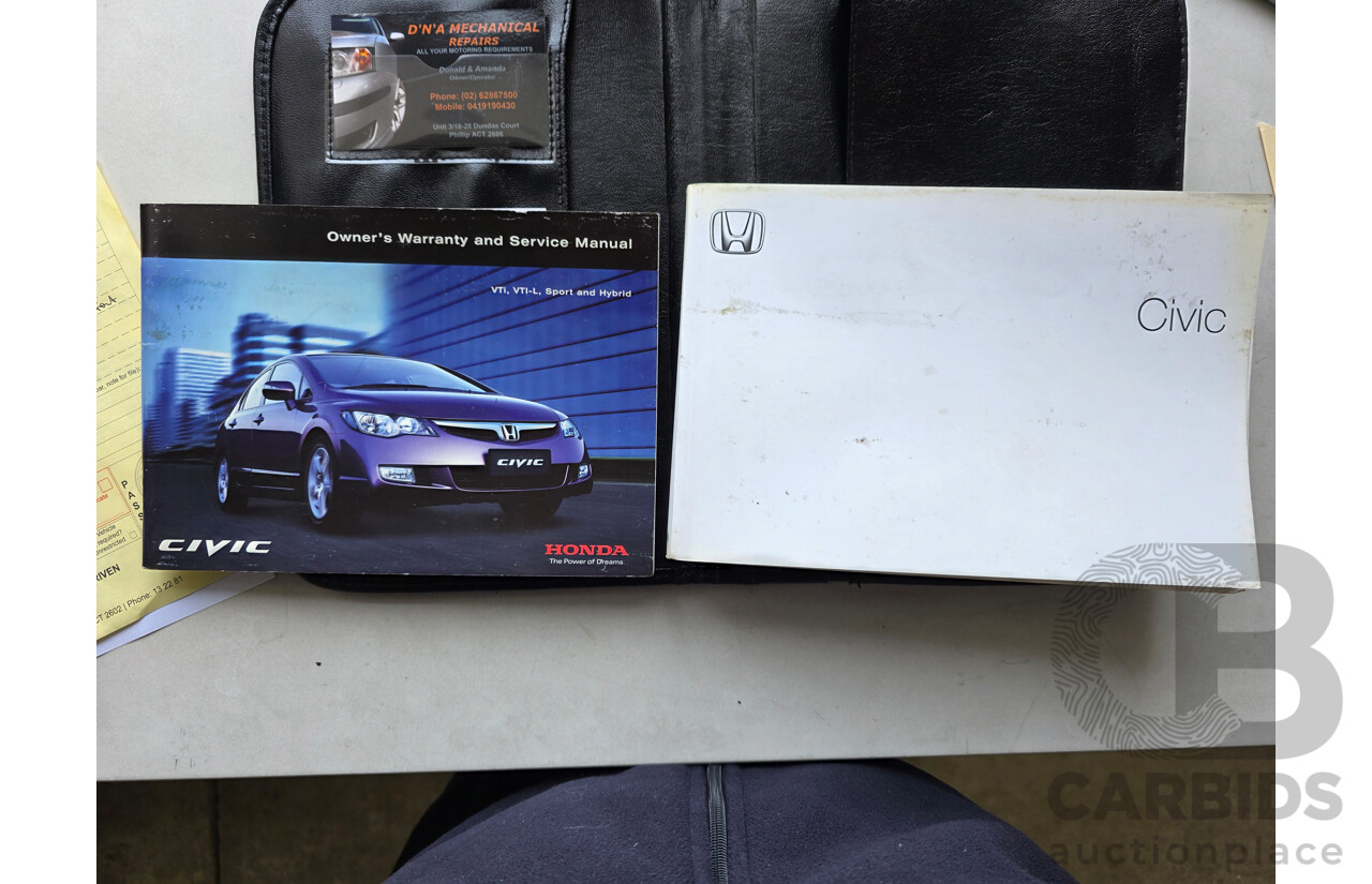 1/2007 Honda Civic Sport MY07 4d Sedan Purple 2.0L