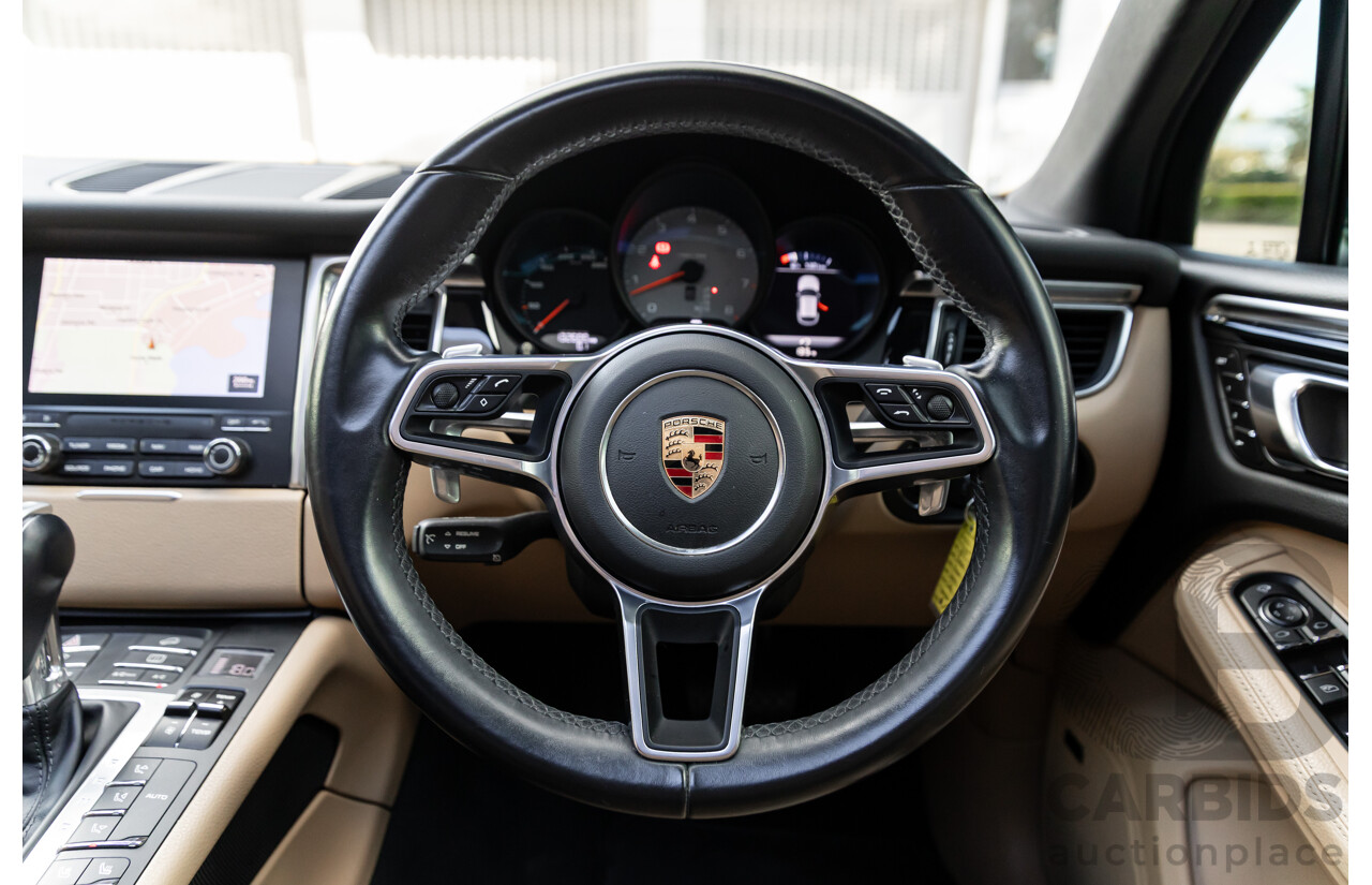 04/2017 Porsche Macan S (AWD) MY17 4d Wagon Volcano Grey Metallic Turbo V6 3.0L