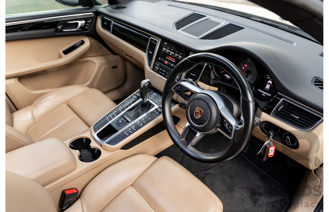 04/2017 Porsche Macan S (AWD) MY17 4d Wagon Volcano Grey Metallic Turbo V6 3.0L