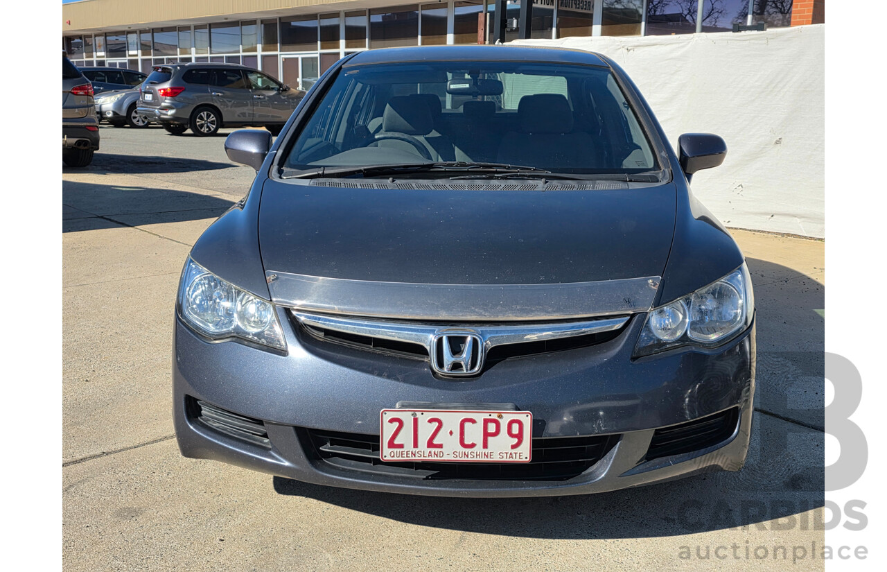 9/2008 Honda Civic VTi MY08 4d Sedan Grey 1.8L