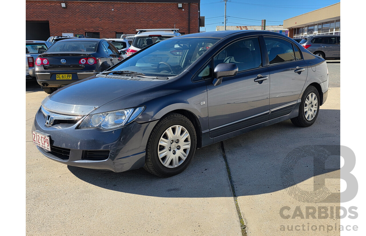 9/2008 Honda Civic VTi MY08 4d Sedan Grey 1.8L