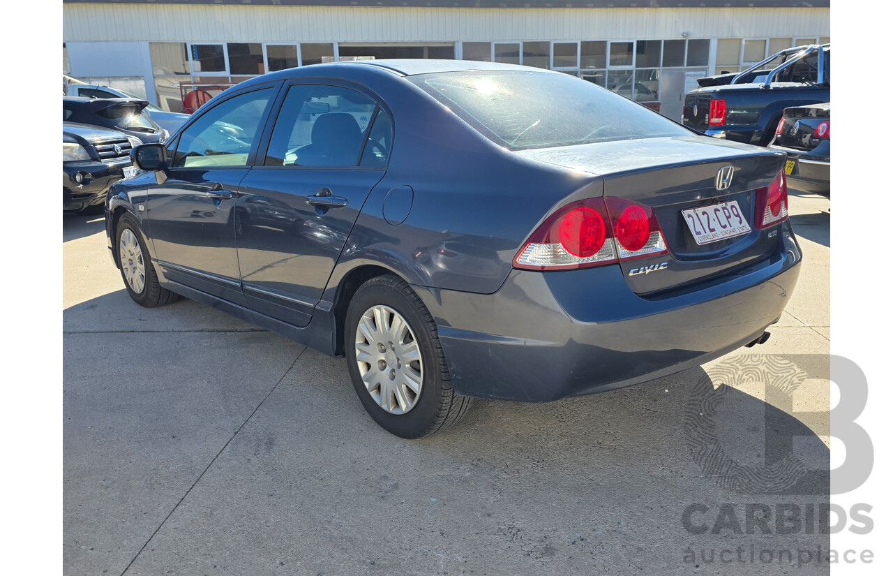 9/2008 Honda Civic VTi MY08 4d Sedan Grey 1.8L