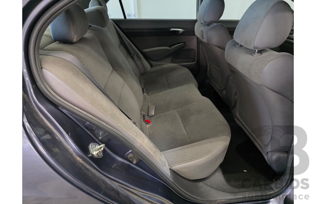 9/2008 Honda Civic VTi MY08 4d Sedan Grey 1.8L