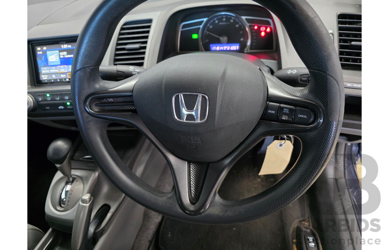 9/2008 Honda Civic VTi MY08 4d Sedan Grey 1.8L