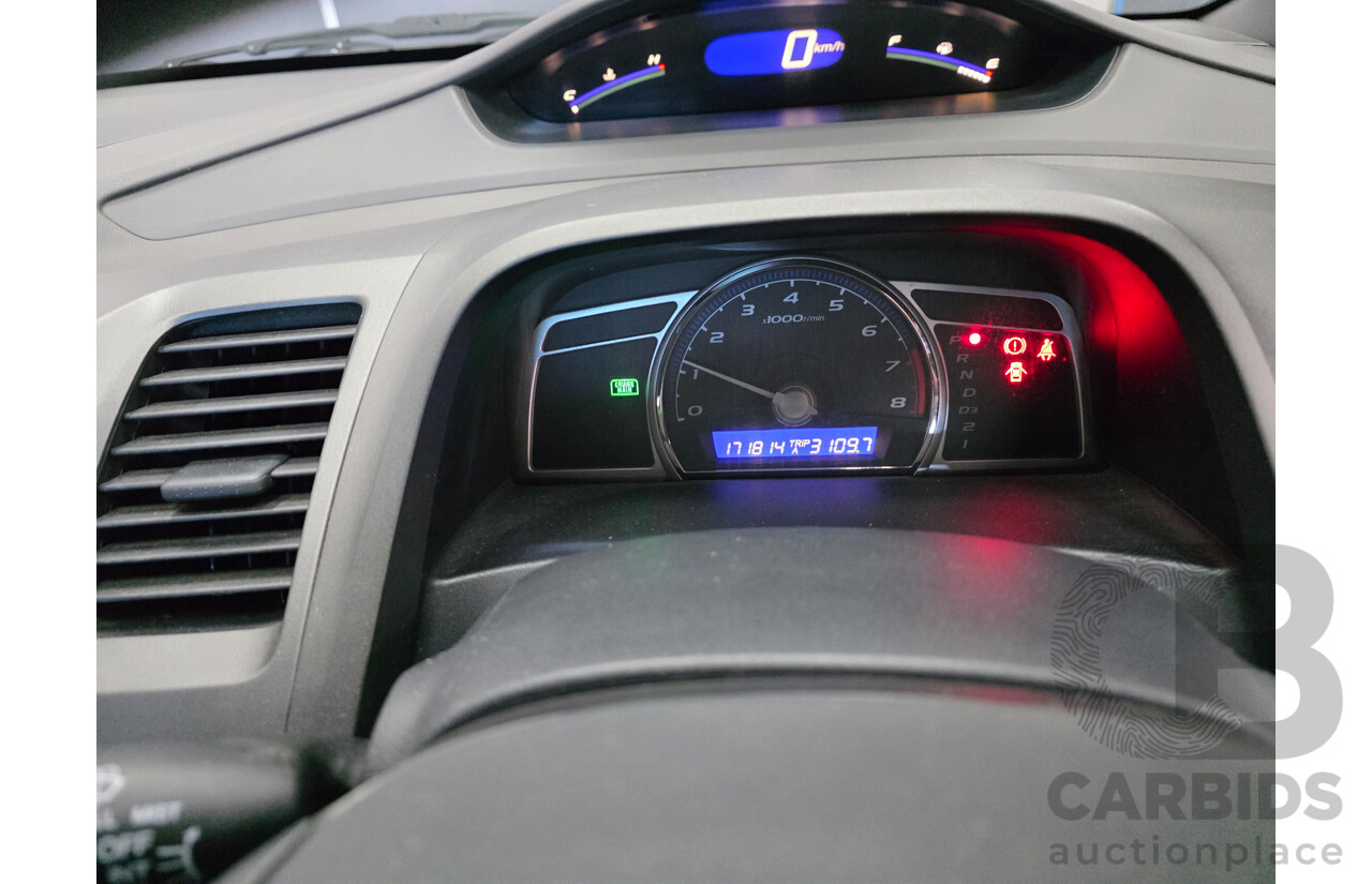 9/2008 Honda Civic VTi MY08 4d Sedan Grey 1.8L