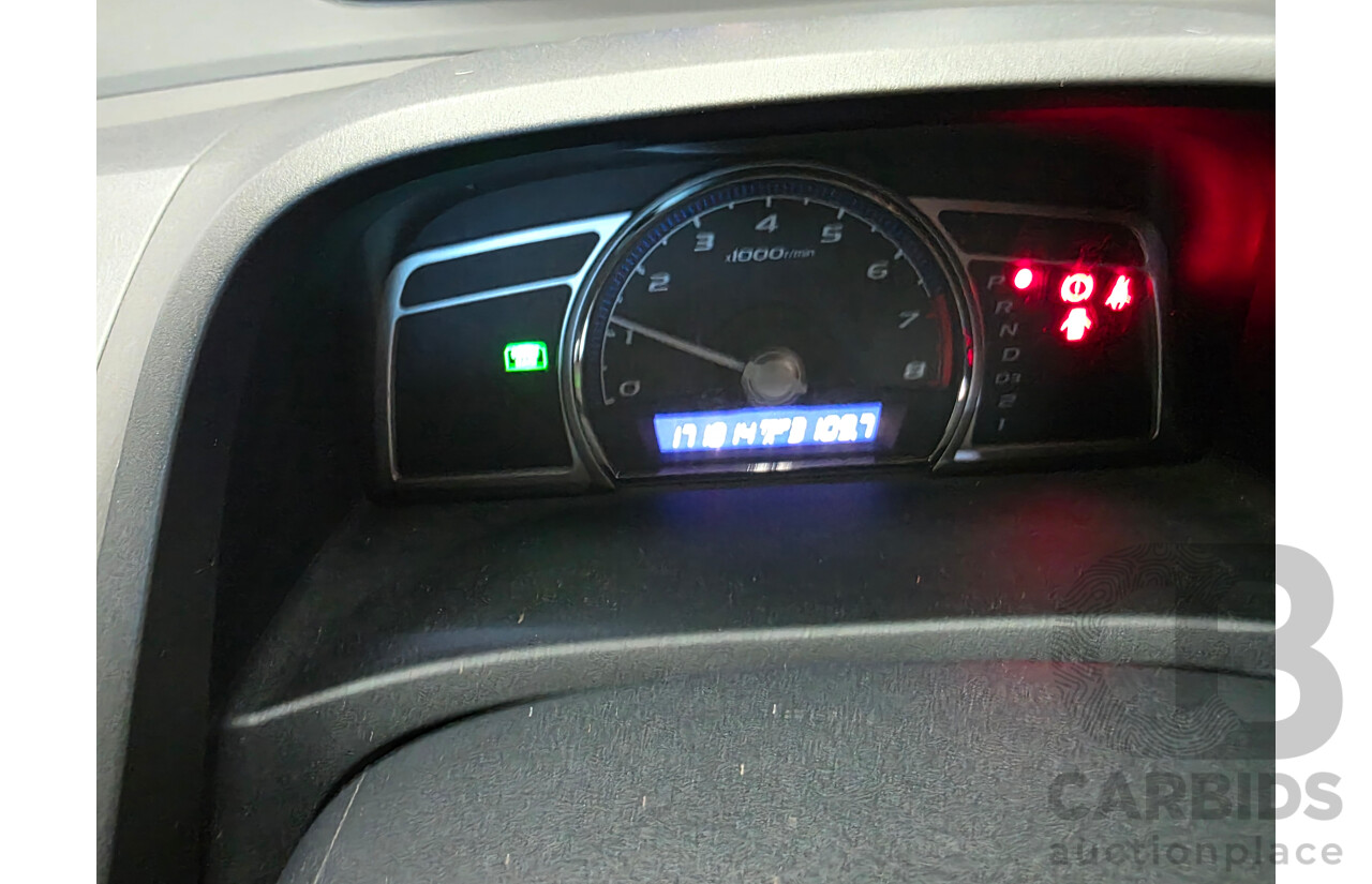 9/2008 Honda Civic VTi MY08 4d Sedan Grey 1.8L