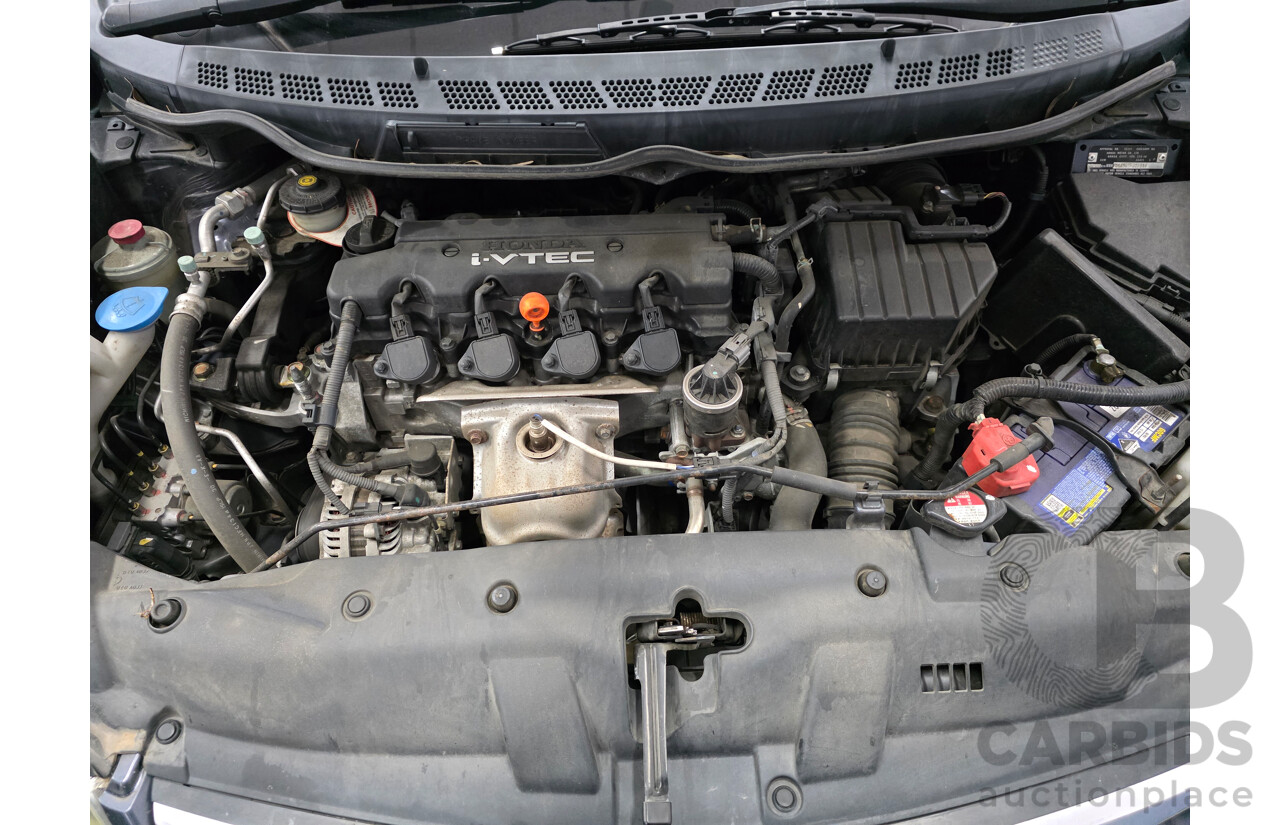 9/2008 Honda Civic VTi MY08 4d Sedan Grey 1.8L