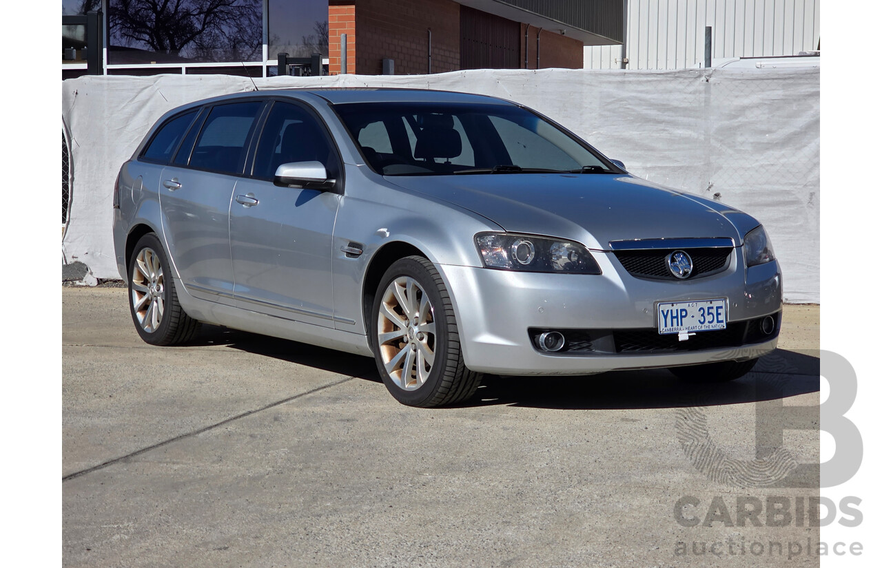 5/2009 Holden Calais V VE MY09.5 4d Sportwagon Silver 3.6L