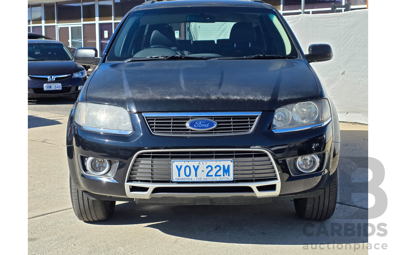 2/2011 Ford Territory TS Limited Edition (rwd) SY MKII 4d Wagon Black 4.0L