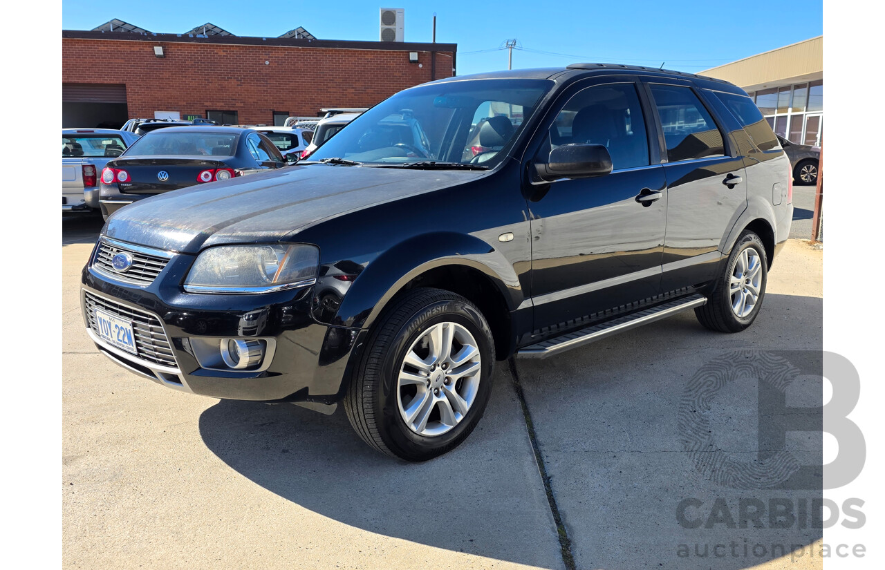 2/2011 Ford Territory TS Limited Edition (rwd) SY MKII 4d Wagon Black 4.0L