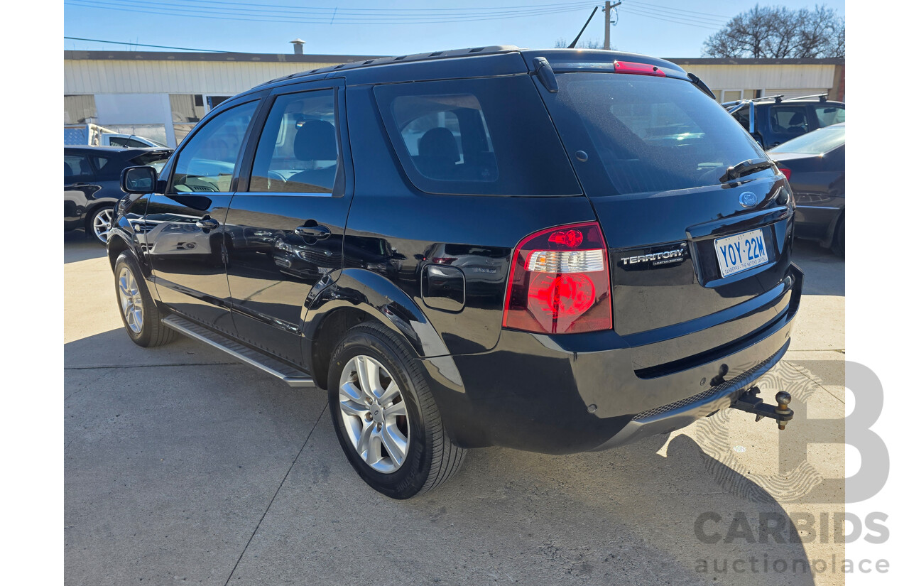 2/2011 Ford Territory TS Limited Edition (rwd) SY MKII 4d Wagon Black 4.0L