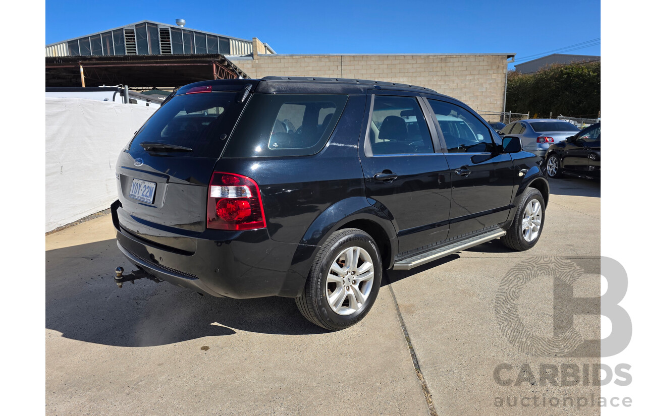 2/2011 Ford Territory TS Limited Edition (rwd) SY MKII 4d Wagon Black 4.0L