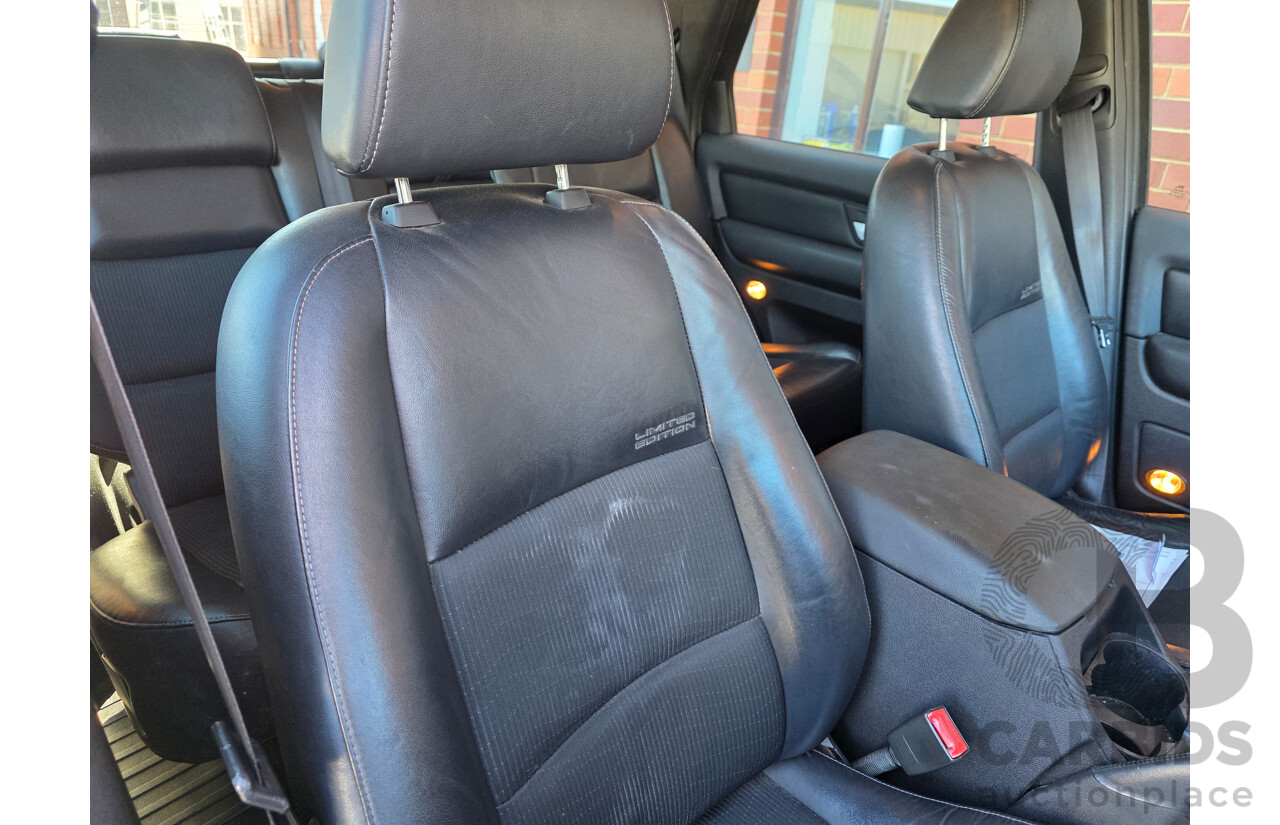 2/2011 Ford Territory TS Limited Edition (rwd) SY MKII 4d Wagon Black 4.0L