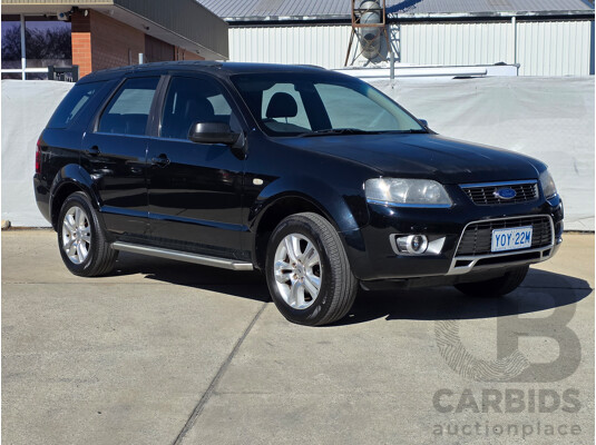 2/2011 Ford Territory TS Limited Edition (rwd) SY MKII 4d Wagon Black 4.0L