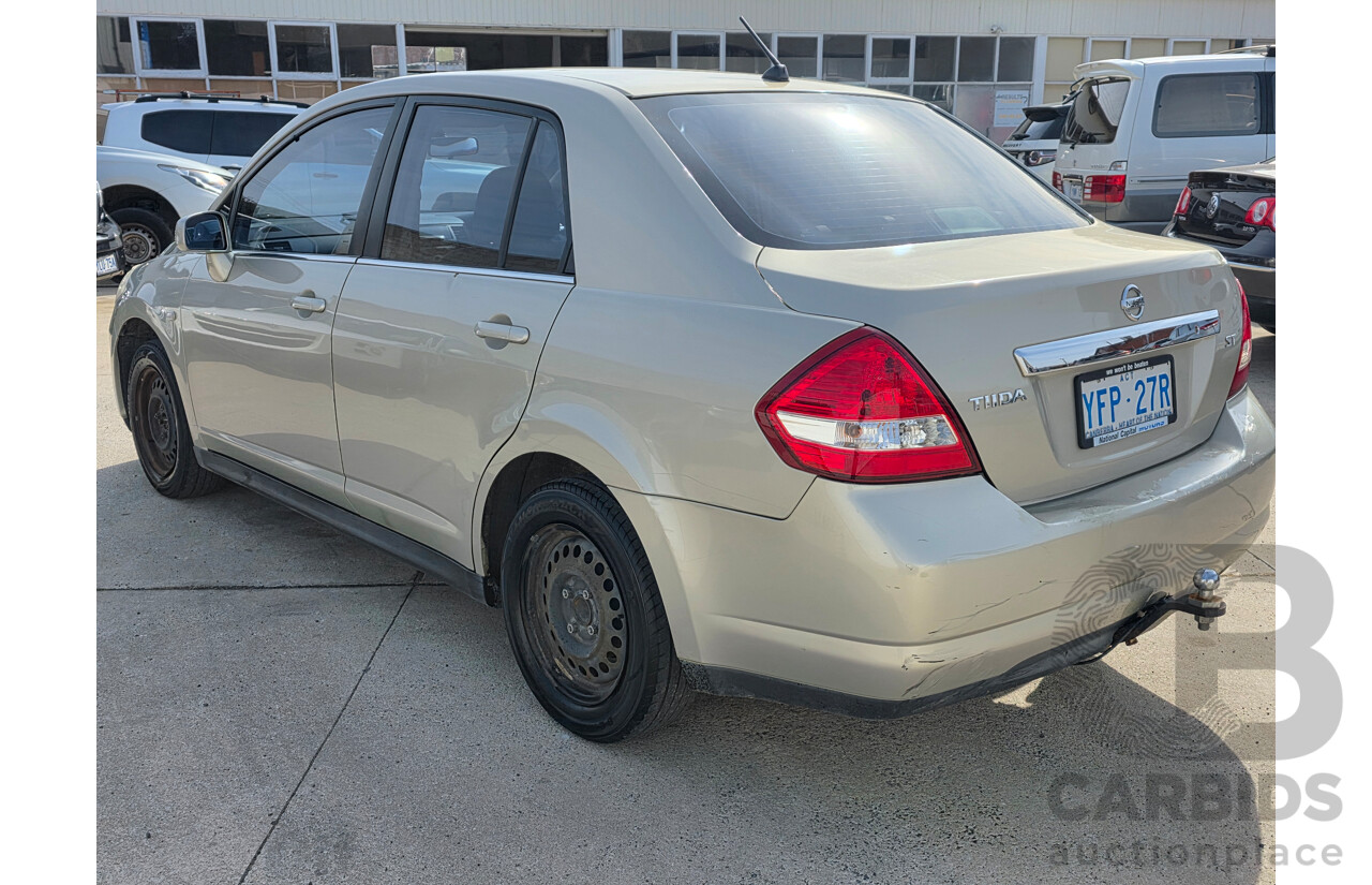 3/2008 Nissan Tiida ST C11 MY07 5d Hatchback Beige 1.8L