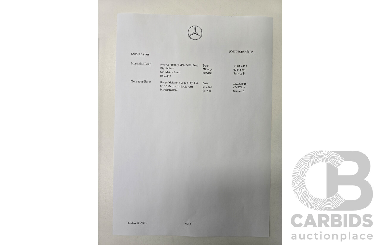 6/2015 Mercedes Benz GLA45 AMG 4matic (AWD) X156 MY15 4d Wagon Cosmos Black Metallic Turbo 2.0L