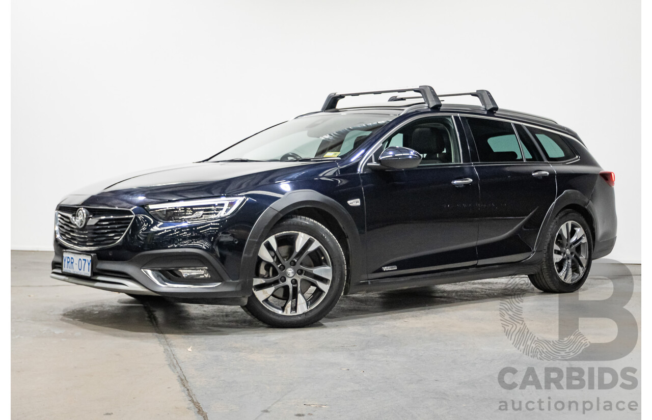 06/2018 Holden Calais V Tourer (AWD) ZB MY18 4d Wagon Darkmoon Blue Metallic V6 3.6L