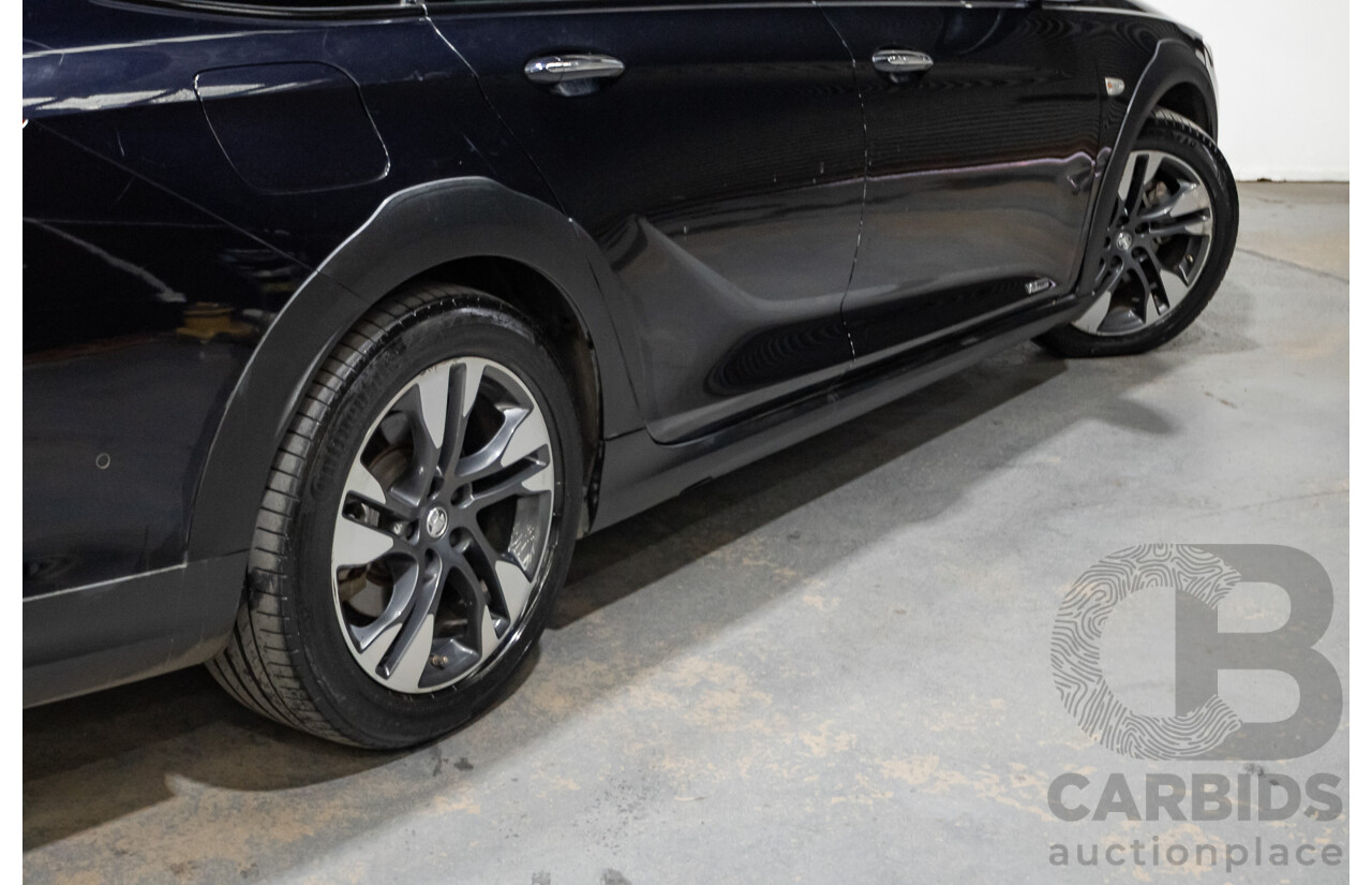 06/2018 Holden Calais V Tourer (AWD) ZB MY18 4d Wagon Darkmoon Blue Metallic V6 3.6L