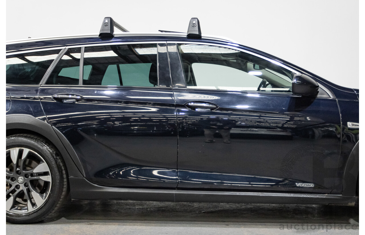 06/2018 Holden Calais V Tourer (AWD) ZB MY18 4d Wagon Darkmoon Blue Metallic V6 3.6L