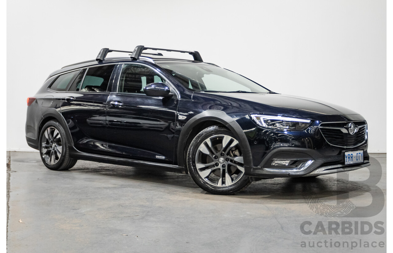 06/2018 Holden Calais V Tourer (AWD) ZB MY18 4d Wagon Darkmoon Blue Metallic V6 3.6L