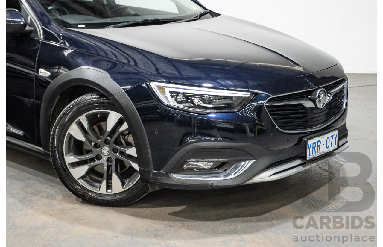 06/2018 Holden Calais V Tourer (AWD) ZB MY18 4d Wagon Darkmoon Blue Metallic V6 3.6L