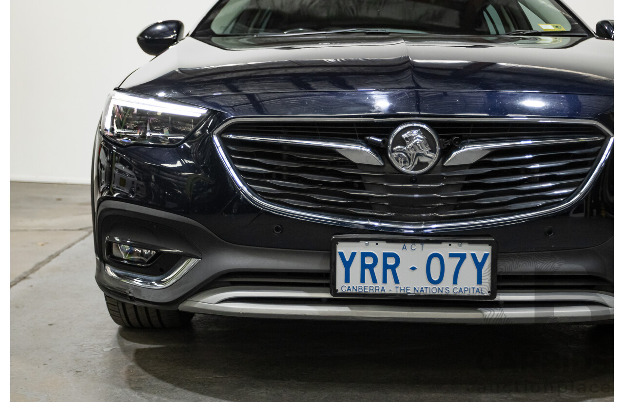 06/2018 Holden Calais V Tourer (AWD) ZB MY18 4d Wagon Darkmoon Blue Metallic V6 3.6L