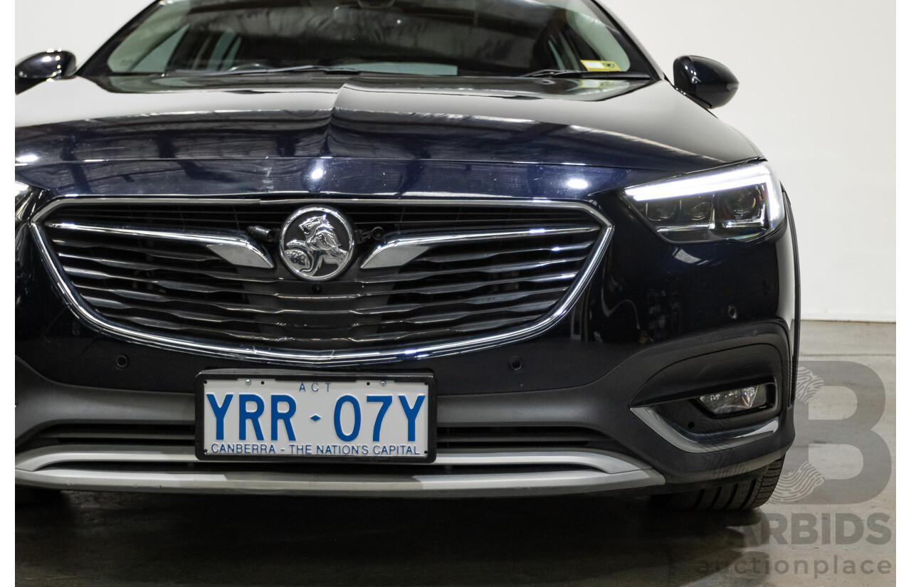 06/2018 Holden Calais V Tourer (AWD) ZB MY18 4d Wagon Darkmoon Blue Metallic V6 3.6L