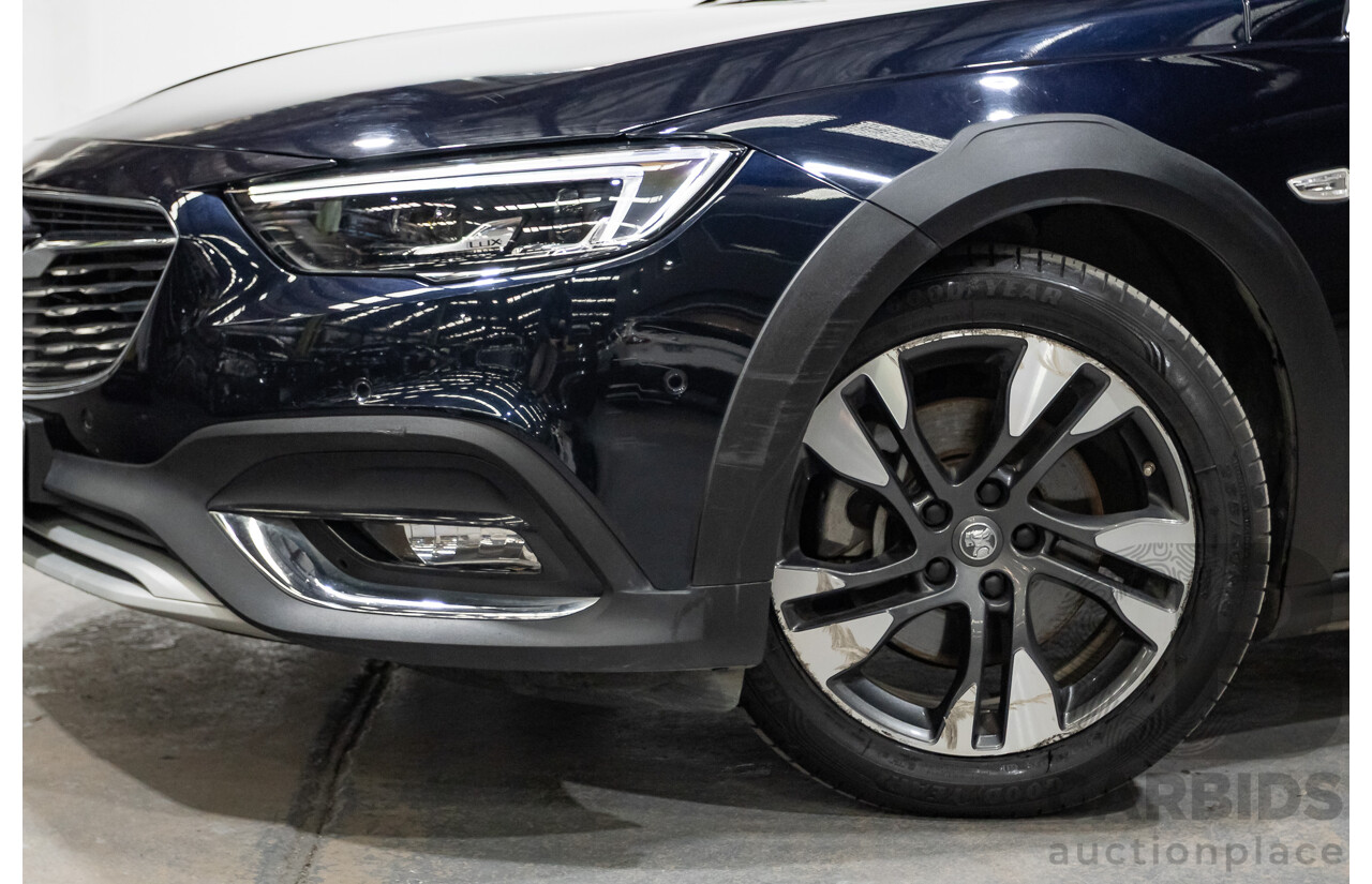 06/2018 Holden Calais V Tourer (AWD) ZB MY18 4d Wagon Darkmoon Blue Metallic V6 3.6L