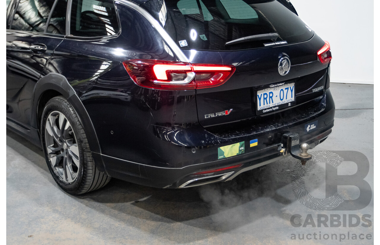 06/2018 Holden Calais V Tourer (AWD) ZB MY18 4d Wagon Darkmoon Blue Metallic V6 3.6L