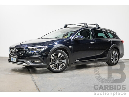 06/2018 Holden Calais V Tourer (AWD) ZB MY18 4d Wagon Darkmoon Blue Metallic V6 3.6L