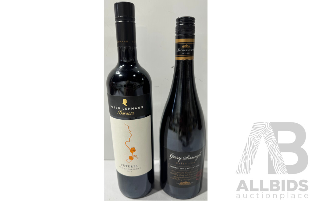 Two Bottles of Australian Shiraz