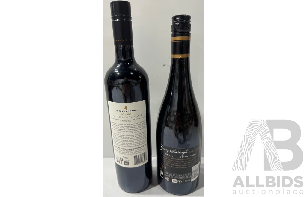 Two Bottles of Australian Shiraz