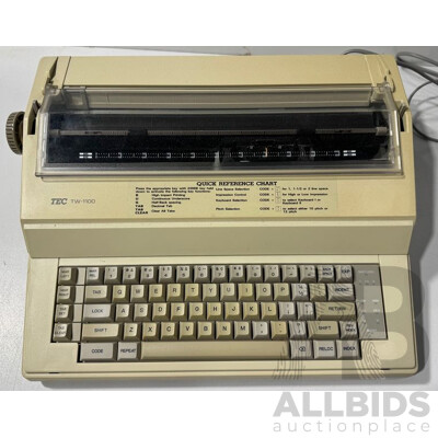Vintage TEC Electric Typewriter