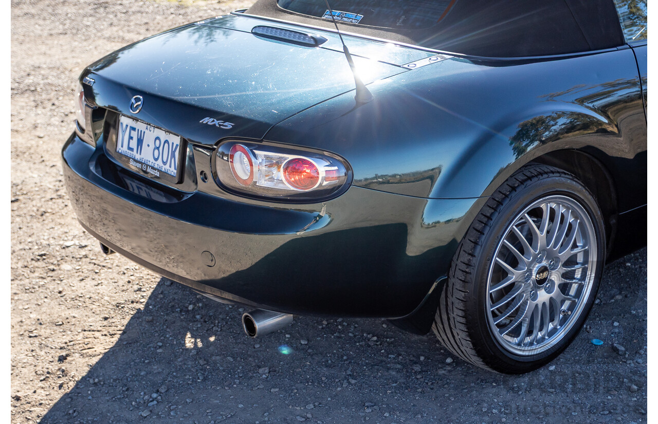01/2007 Mazda MX-5 Touring NC MY07 Upgrade 2d Convertible Highland Green Metallic 2.0L
