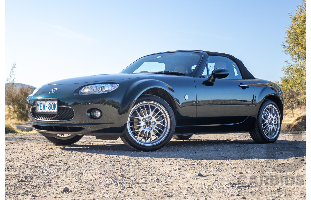 01/2007 Mazda MX-5 Touring NC MY07 Upgrade 2d Convertible Highland Green Metallic 2.0L