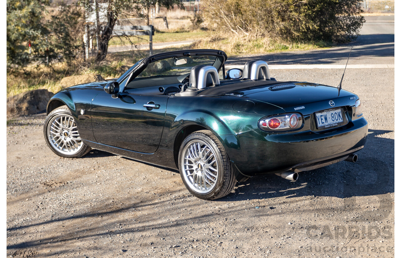 01/2007 Mazda MX-5 Touring NC MY07 Upgrade 2d Convertible Highland Green Metallic 2.0L