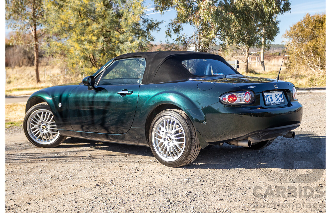 01/2007 Mazda MX-5 Touring NC MY07 Upgrade 2d Convertible Highland Green Metallic 2.0L
