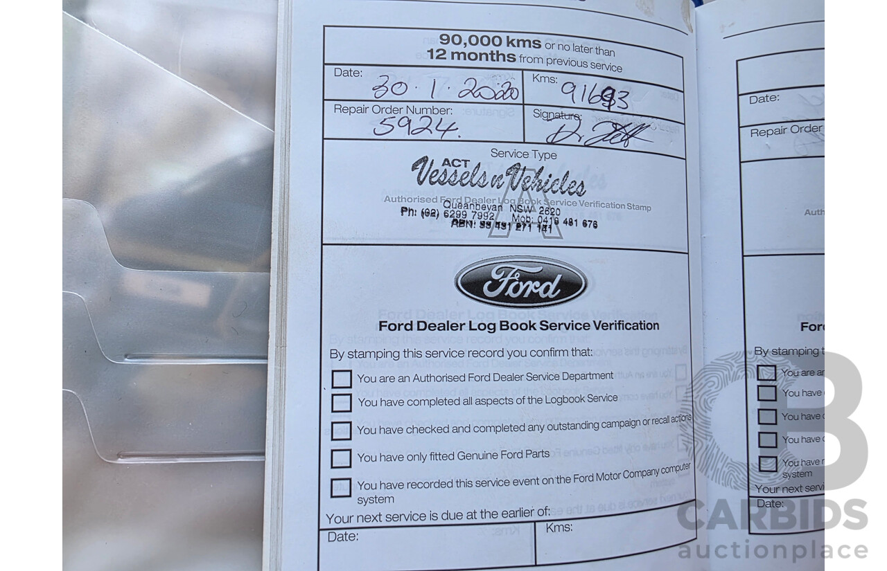4/2013 Ford Kuga Trend (AWD) TF 4d Wagon Ink Blue Turbo 1.6L