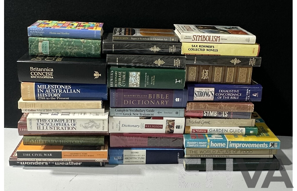 Large Collection Books of Mixed Genres Including Literature and Much More