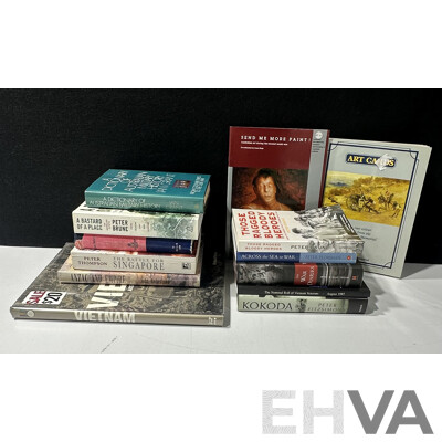 Collection 12 Books Regarding Australias War Experiences
