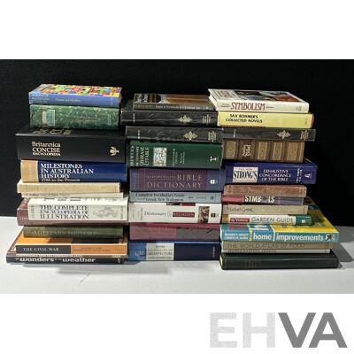 Large Collection Books of Mixed Genres Including Literature and Much More