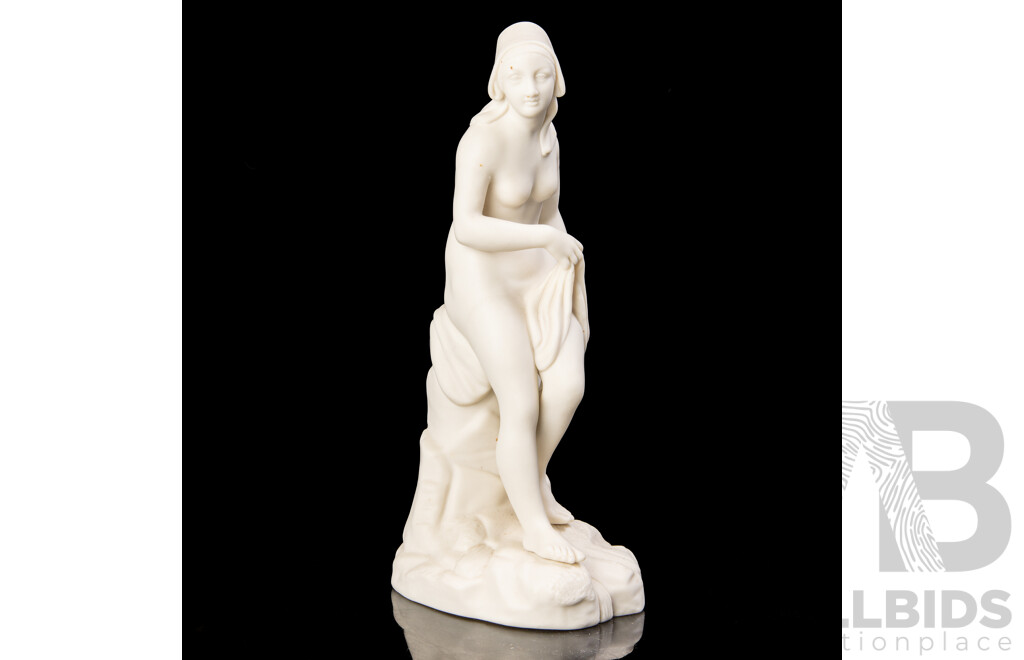 Vintage Parien Ware Figure of Bathing Beauty