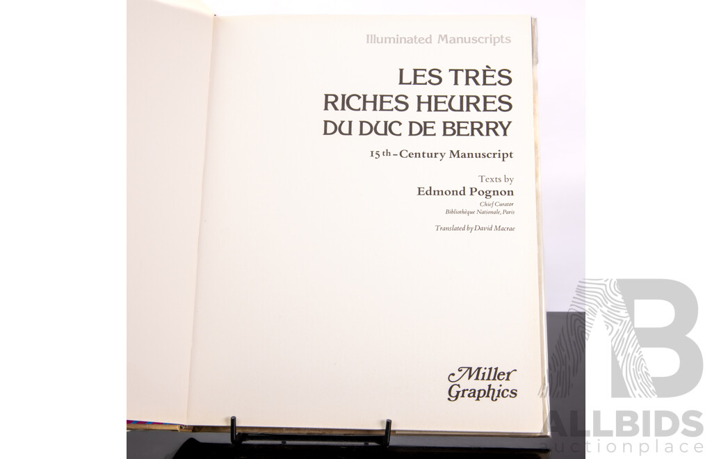 Collection Eight Books Regarding Manuscript Illumination & the Middle Ages