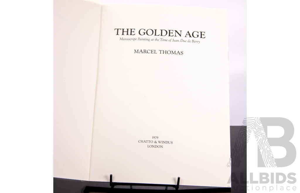 Collection Eight Books Regarding Manuscript Illumination & the Middle Ages