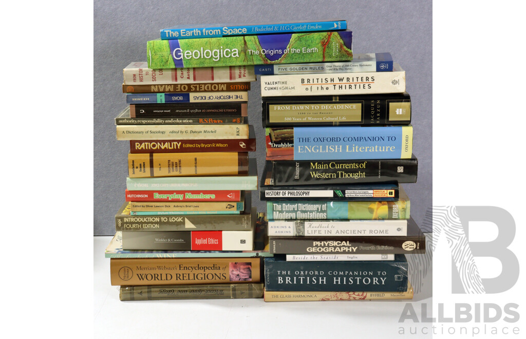 Large Collection Books of Mixed Genres INcluding Literature and Much More